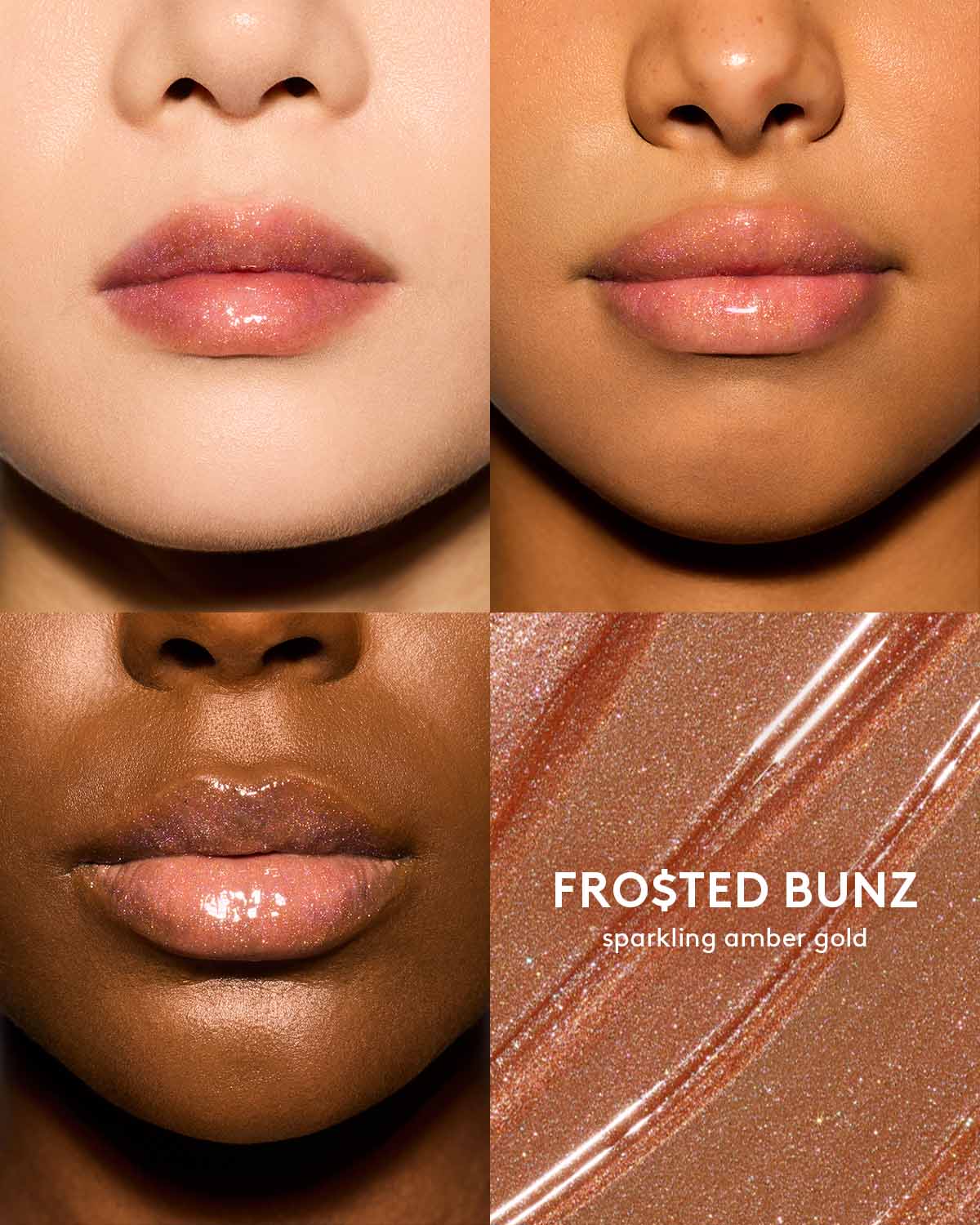 Gloss Bomb Oil Luminizing Lip Oil N' Gloss - Fro$ted Bunz