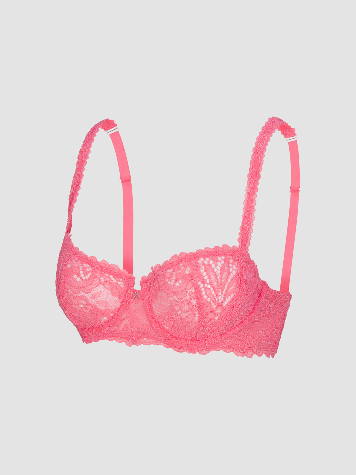 romantic corded lace bralette acia pink lingerie