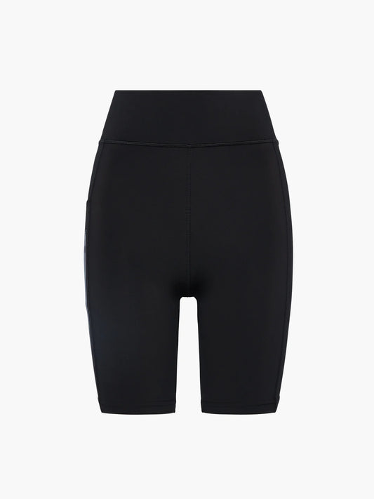 retro runna bike short caviar black bottom
