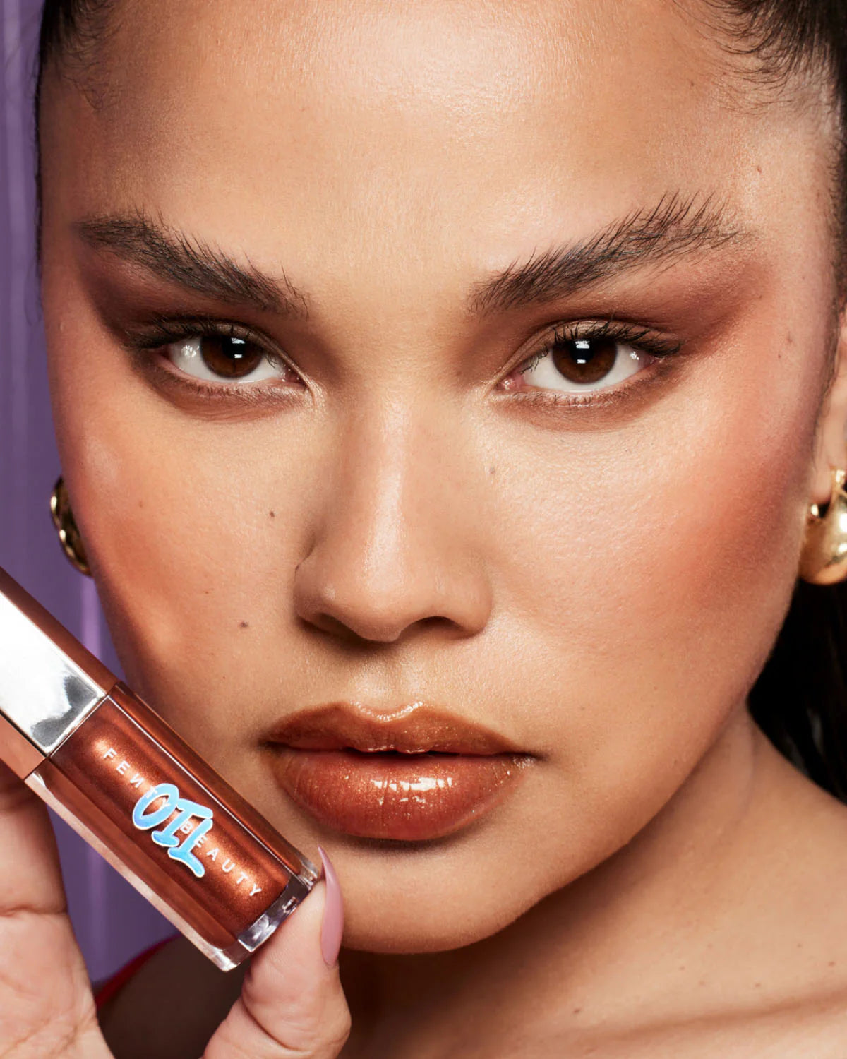 Gloss Bomb Oil Luminizing Lip Oil N' Gloss - Coppa Cookie