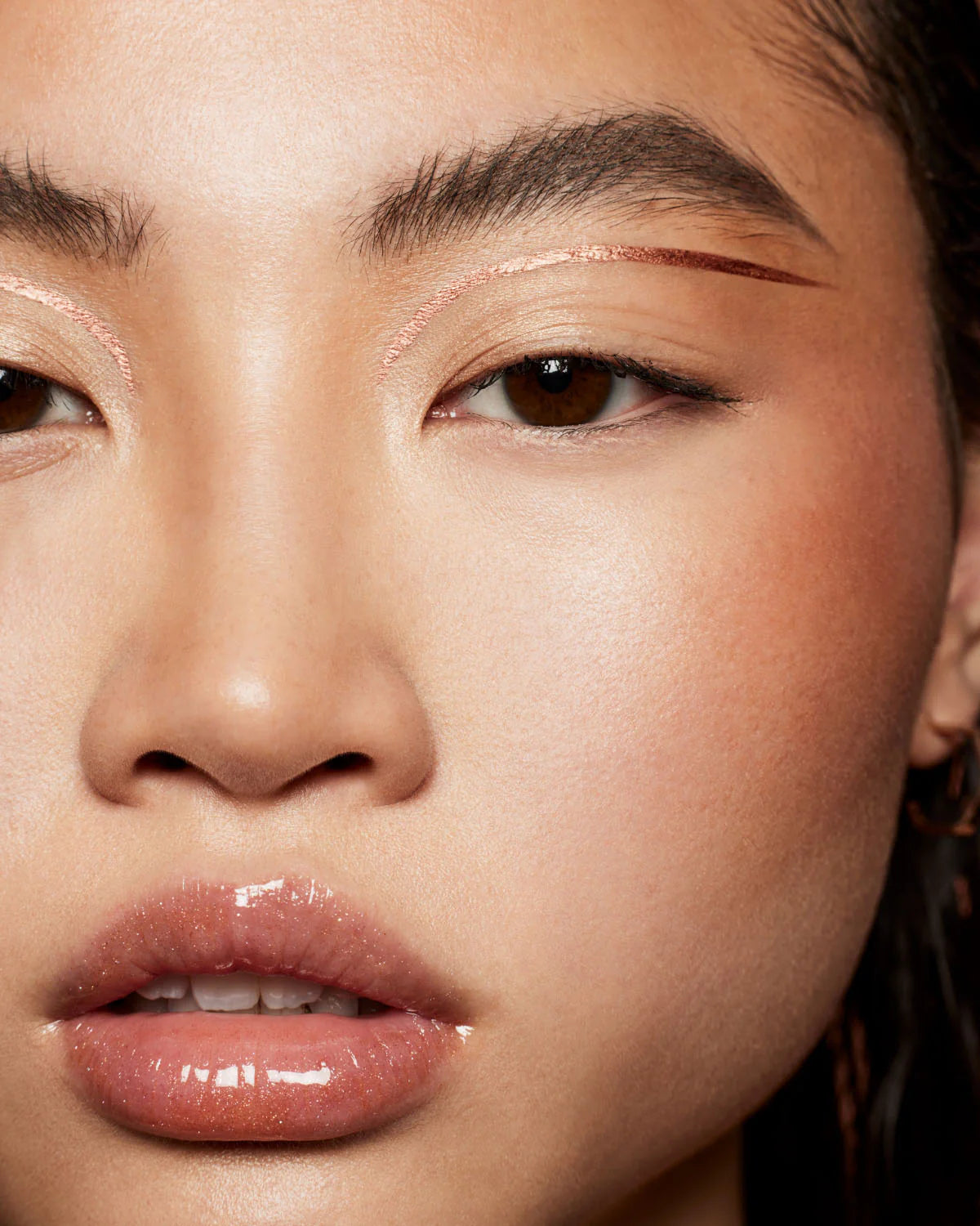 Glitty Lid Shimmer Liquid Eyeliner - Bronze all ova collection