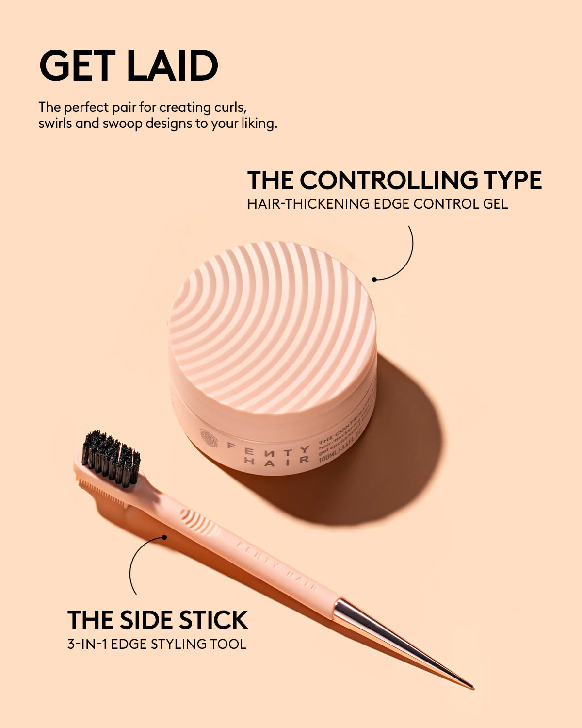 The Side Stick 3-in-1 Edge Styling Tool