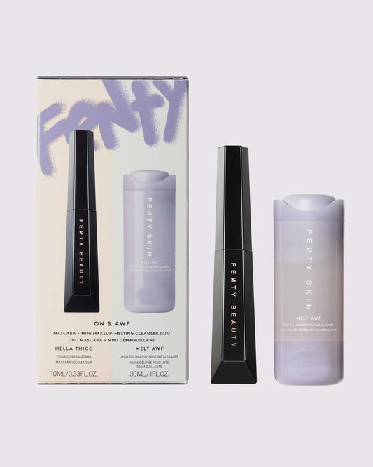 On & Awf Mascara + Mini Makeup-Melting Cleanser Duo
